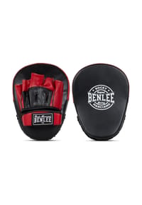 BENLEE™ - Handpratzen aus Kunstleder DEWEY - Black/Red