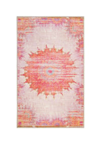 WECONhome Badteppich Sleepwalker II - Retro‑Orient & sommerlich gemustert - Badteppich - bunt