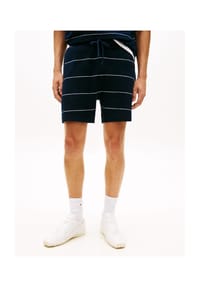 TOMMY Jeans - Shorts, Tunnelzug, für Herren - C1G NAVY STRIPE