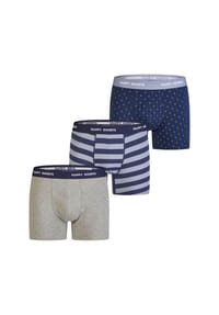 HAPPY SHORTS - Retro Boxer Jersey - blue-turquise-orange