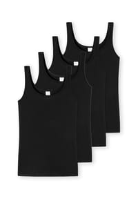 SCHIESSER - Unterhemd / Top 4er Pack Modal Essentials - Nachtblau