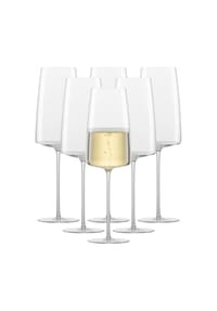 ZWIESEL GLAS Sektgläser leicht & frisch Simplify 407 ml 6er Set transparent - SIMPLIFY - transparent