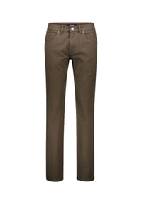 gardeur - Hose BILL Modern Fit & Black Weft Look - Dunkelmarine
