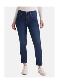 STOOKER® - MILANO DENIM Damen 5-Pocket-Jeans lang - black