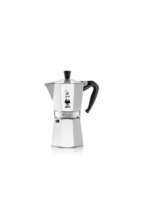 BIALETTI - Espressokocher Moka Express für 9 Tassen, Aluminium, Silber, 420 ml - Silber