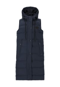 weather report® - Steppweste Chief mit langem Schnitt - 1001 Black