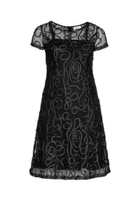 sheego - Spitzenkleid - aubergine