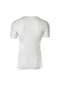 NOVILA GERMANY Herren T-Shirt - V-Ausschnitt, Stretch Cotton, Fein-Single-Jersey, Weiß Bild 2