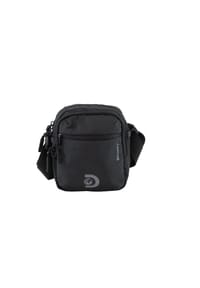 Discovery - Schultertasche Metropolis aus recyceltem Polyester - Black