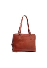 The Chesterfield Brand Selvino - Selvino Schultertasche Leder 37 cm - black