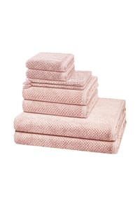 Cawö 2 X Wasch- 2 X Gäste- 2 X Dusch- 2 X Handtuch im Set Pure - Pure - Eukalyptus
