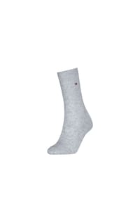 TOMMY HILFIGER - Socken, Rippbündchen, für Damen - 001 L.GREY MELANGE