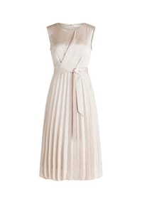 BETTY & CO - Midikleid mit Plissee - Grau