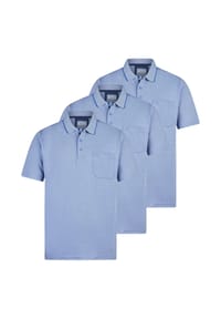 redmond - Poloshirt 3er Pack Basic - Beige