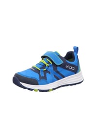 VADO - Lederimitat/Textil Sneaker - Blau/Schwarz
