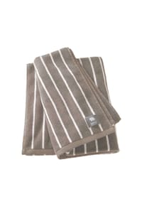 Musterring - Duschtuch NEEDLESTRIPE - Anthrazit