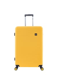 NATIONAL GEOGRAPHIC - Abroad Koffer Abroad mit integriertem Aluminium-Trolley-System - Yellow