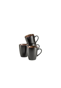 MÄSER Kaffeebecher-Set, Steinzeug Teona - Teona - Blau, Braun, Grün, Schwarz