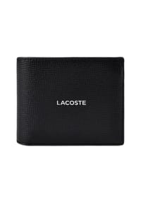 LACOSTE Ossian - Ossian Geldbörse RFID Schutz Leder 12 cm - noir