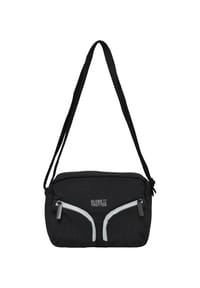 GLOBETROTTER JOSEF - Schultertasche, Reißverschluss - BLACK