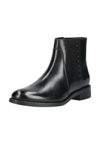 GEOX - Leder Stiefelette ESMEENA - Schwarz