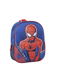 MARVEL - Spiderman 3D Kindergarten Rucksack Kinder Rucksack, Vorschule, leicht - Mehrfarbig 26.0 X 31.0 X 10.0 cm