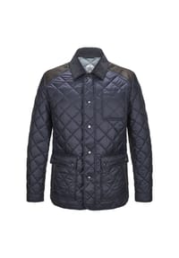MILESTONE® - Jacke MSSantos Ledereinsätze an Schultern und Ellbogen - Oliv