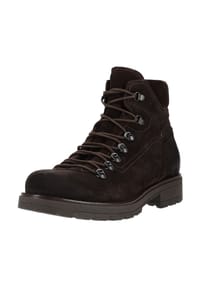NeroGiardini - Veloursleder Stiefelette - Dunkelbraun