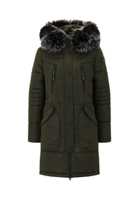 BETTY BARCLAY - Steppjacke mit Kapuze - Dunkelgrün
