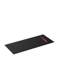 HOME FITNESS CODE - Fitnessgeräte-Schutzmatte 150x70cm, rutschfest, wasserdicht, für Heimtraining und Fitnessgeräte - schwarz