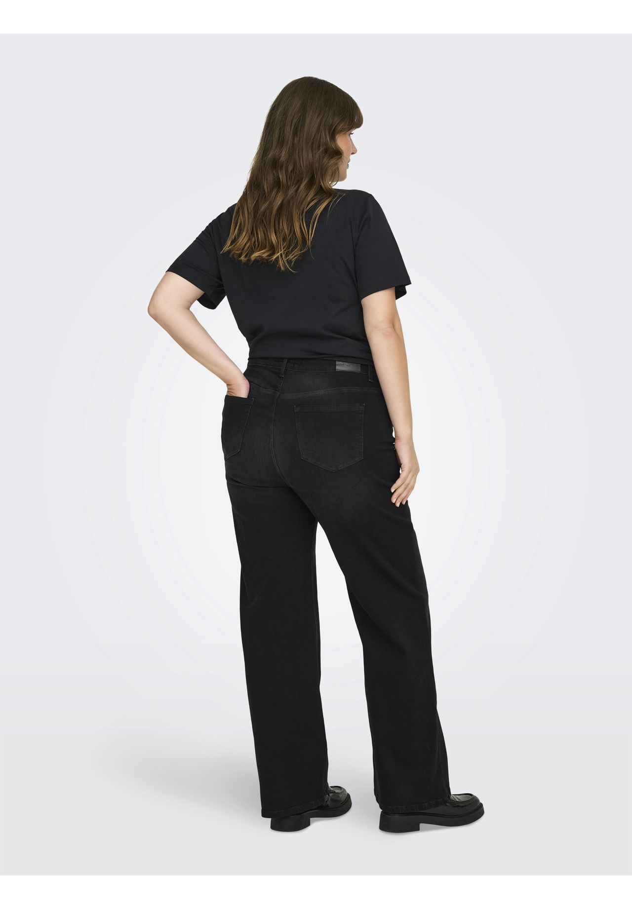 Only Carmakoma Jeanshose, 5-Pocket, FüR Damen, Schwarz, 54/32