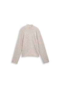 DENIM TOM TAILOR - Pullover, Stehkragen, für Damen - 40766 SKY BLUE MEL
