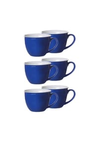 Ritzenhoff & Breker Jumbotassen Doppio 350 ml 6er Set - DOPPIO - anthrazit