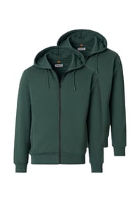 redmond - Sweatjacke / Hoodie 2er Pack Basic - Dunkelblau / dunkelgrün