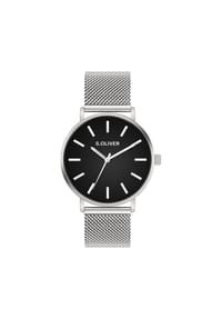 s.Oliver - Uhr - Modern & Zeitlos - silber