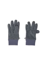 maximo® - Fingerhandschuhe, Fleece, Strickbündchen, für Kinder - 26 BROMBEERE