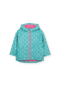 KITE - Kinder Daisy Dot Splash Coat Bio-Baumwolle - blau
