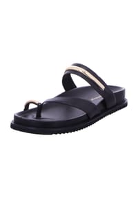 Tamaris - Zehentrenner, Leder, für Damen - 001 BLACK
