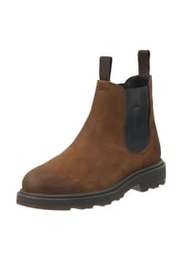 GANT - Leder/Textil Stiefelette - Braun/Schwarz