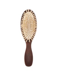 CHRISTOPHE ROBIN - Haarbürste Travel hairbrush 100% natural boar-bristle & wood - Transparent