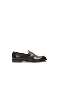 Kazar - Penny Loafers aus schwarzem Leder für Männer - Schwarz