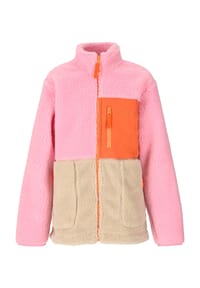 SLOPE® - Fleecejacke Katau jr. mit kuscheligem Teddy-Fleece - 3142 Petrified Oak