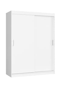 Akord - Schwebetürenschrank S150 mono mit 2 Türen und 6 Einlegeböden - sonoma-eiche