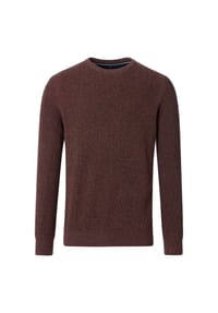 CASAMODA - Pullover, Patch, für Herren - DUNKELROT