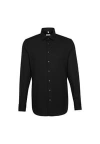 seidensticker - Businesshemd Smart Essentials Schwarze Rose, Slim, Langarm, Kent, für Herren - 1 1 WEISS