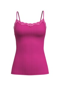 CALIDA - Etude Toujours Top, Spaghettiträger, Spitze, für Damen - 256 ORCHID FLOWER