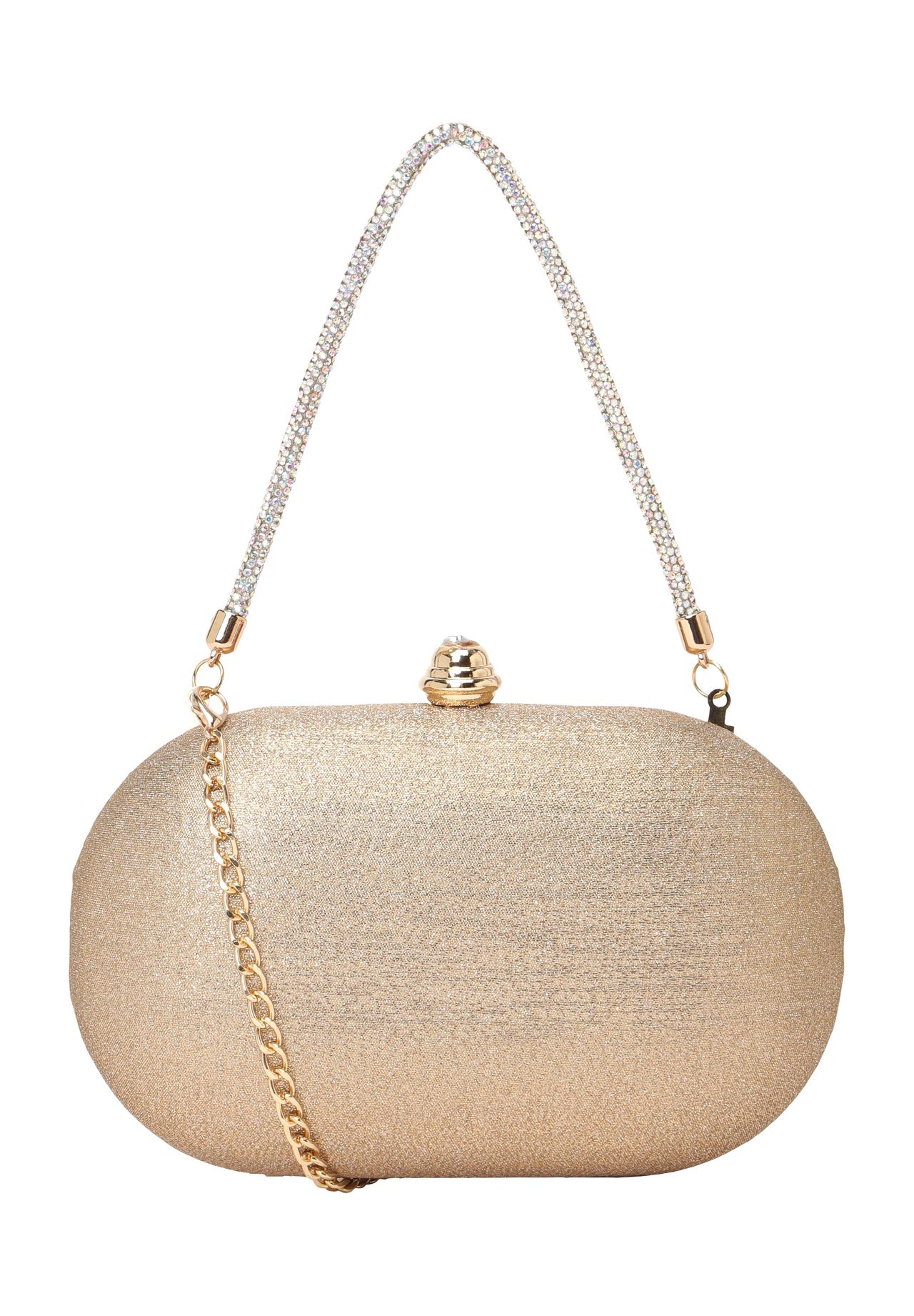 Menbur Clutch, Box-Format, Glitzer, für Damen | GALERIA