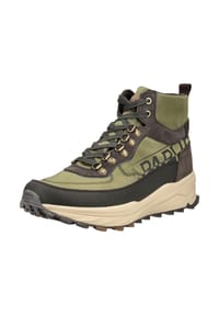 NAPAPIJRI - Leder/Textil Stiefelette - Grün/Braun