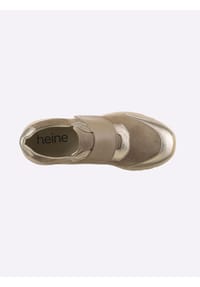 heine - Sneaker - taupe-hellgoldfarben