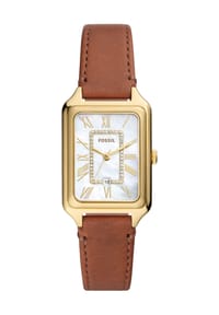 FOSSIL RAQUEL - Damen-Armbanduhr "ES5307" - GOLD/BRAUN